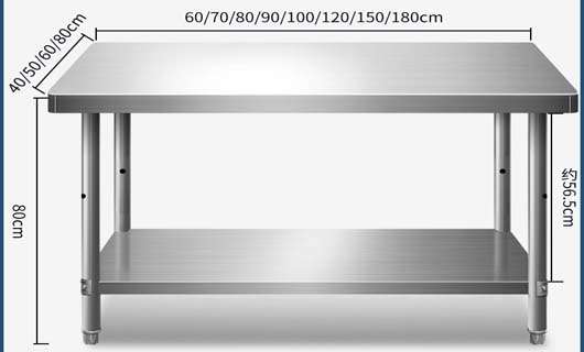 不銹鋼工作架子：餐飲業(yè)中的堅(jiān)實(shí)支撐與高效助手