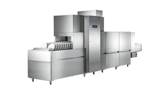 長龍式洗碗機：商用廚房的高效守護者，潔凈餐具的藝術呈現