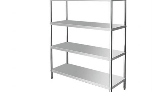 四層平板貨架：廚房設(shè)備展的存儲(chǔ)藝術(shù)與創(chuàng)新典范