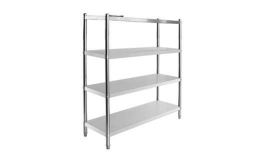 四層平板擱物架子：廚房收納新革命，展會展出顯品牌魅力