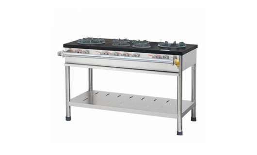 不銹鋼燃氣節能無錫七頭煲仔爐：展會新星，點亮品牌之光