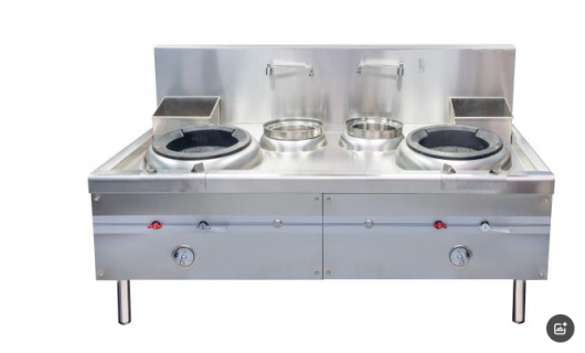 燃爆廚房新紀元：燃氣雙炒雙溫灶，科技烹飪的藝術展現