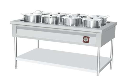 不銹鋼傳奇：商用廚具新寵——高效湯粥臺深度解析