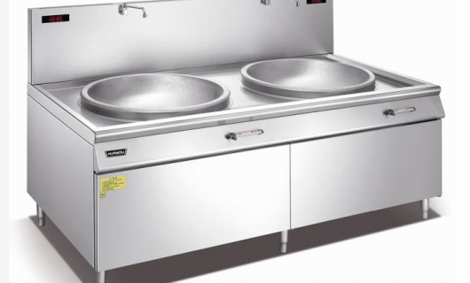 【雙頭并進(jìn)·電磁烹飪新境界】—— 探索中式雙頭電磁大炒爐的商用魅力