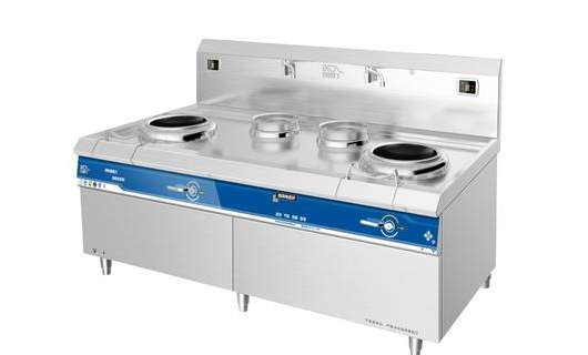 【雙頭雙尾·電磁烹飪新紀(jì)元】—— 探索中式雙頭雙尾電磁小炒爐的商用魅力