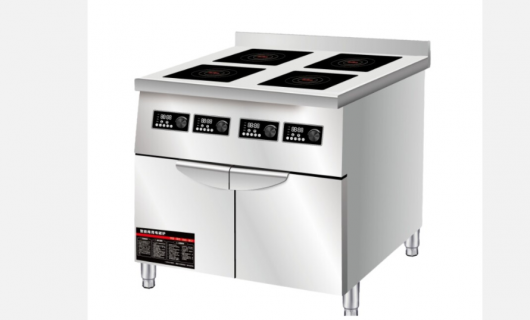 【柜式四眼煲仔爐：烹飪藝術的四重奏】—— 商用廚具的新篇章