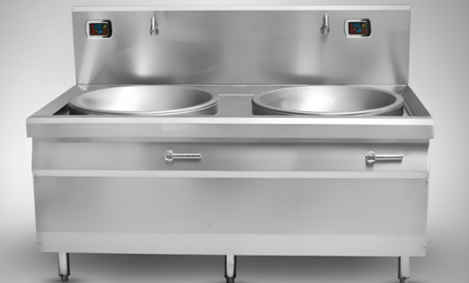 電磁 - 雙炒雙尾炒爐：商廚性價比之王，售后無憂保障