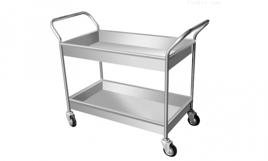雙層收碗車工作臺——廚房高效收納與靈活作業的完美邂逅