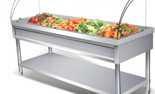 帶罩保溫售飯臺：廚房與餐廳的完美橋梁，鎖住每一口熱度的美味使者