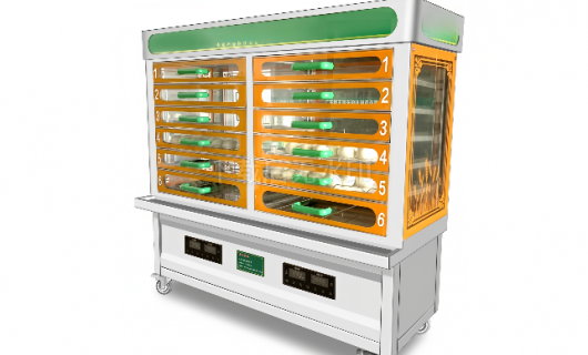 商用廚房新利器：雙六層電熱保溫箱，守護美食溫度的藝術