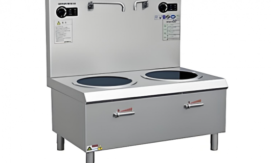電磁雙眼低湯灶：餐飲后廚的“精準控溫與高效節能雙引擎