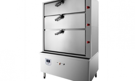 電磁雙門蒸柜爐：廚房里的高效烹飪魔法師